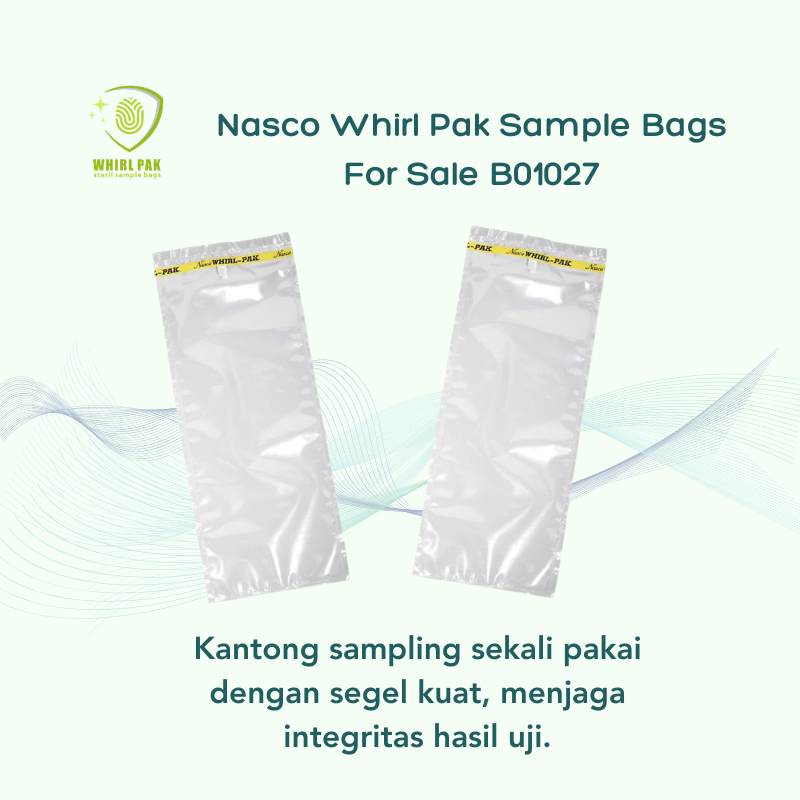 Nasco Whirl Pak Sample Bags For Sale B01027